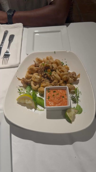 Morgan's Mango - Calamari appetizer - Seafood Near Me - Saint John, Virgin Islands