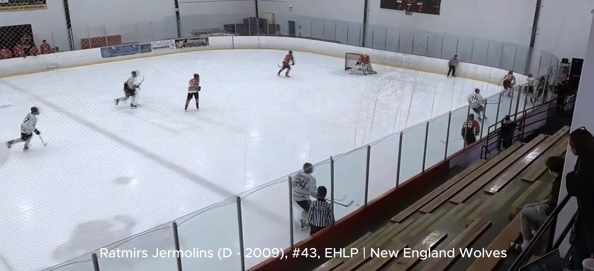 Ratmirs Jermolins (D - 2009): Full Shift vs Providence Capitals