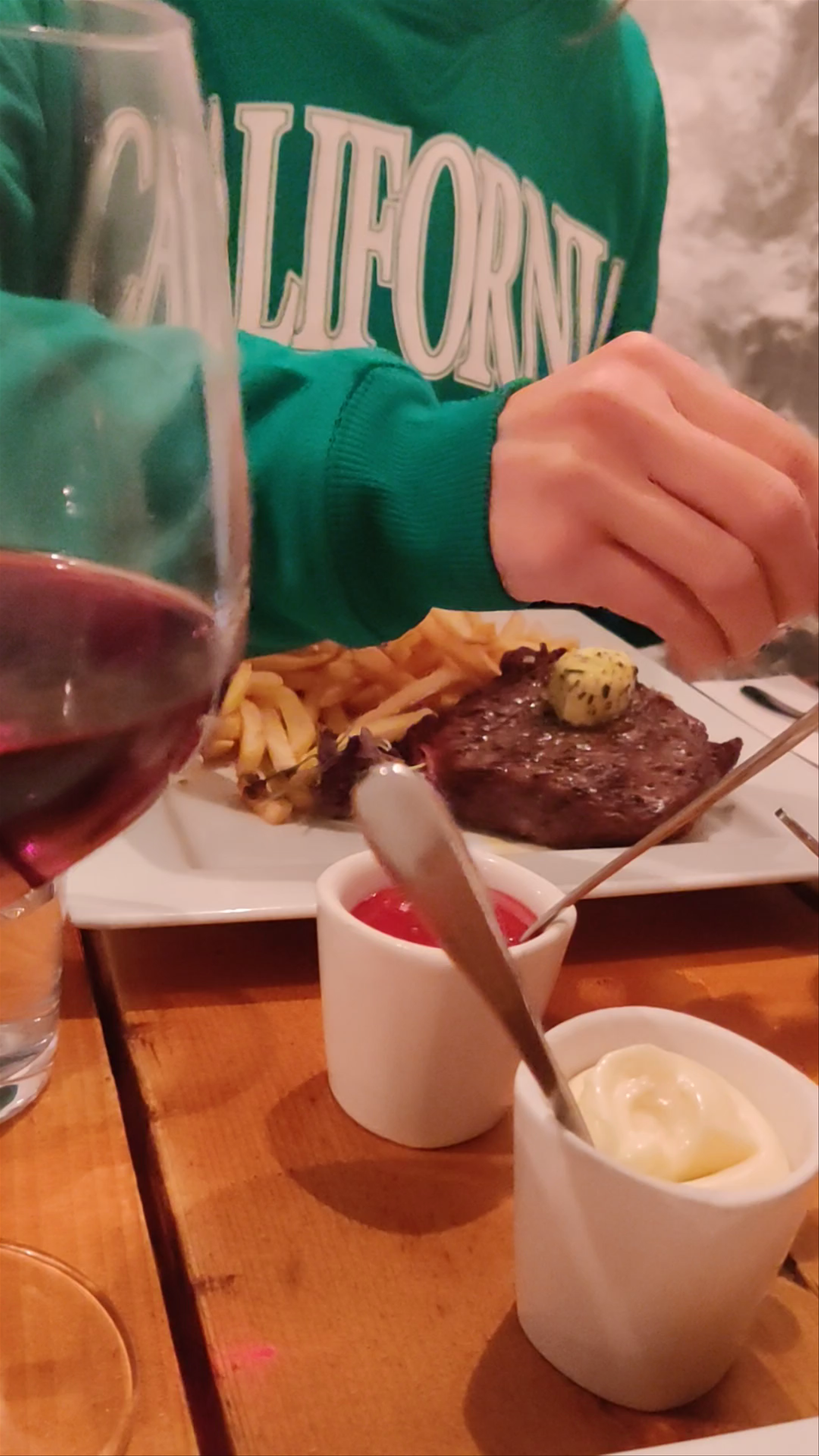 Cozy Steak Dinner at The Herd Steak Restaurant, Bath