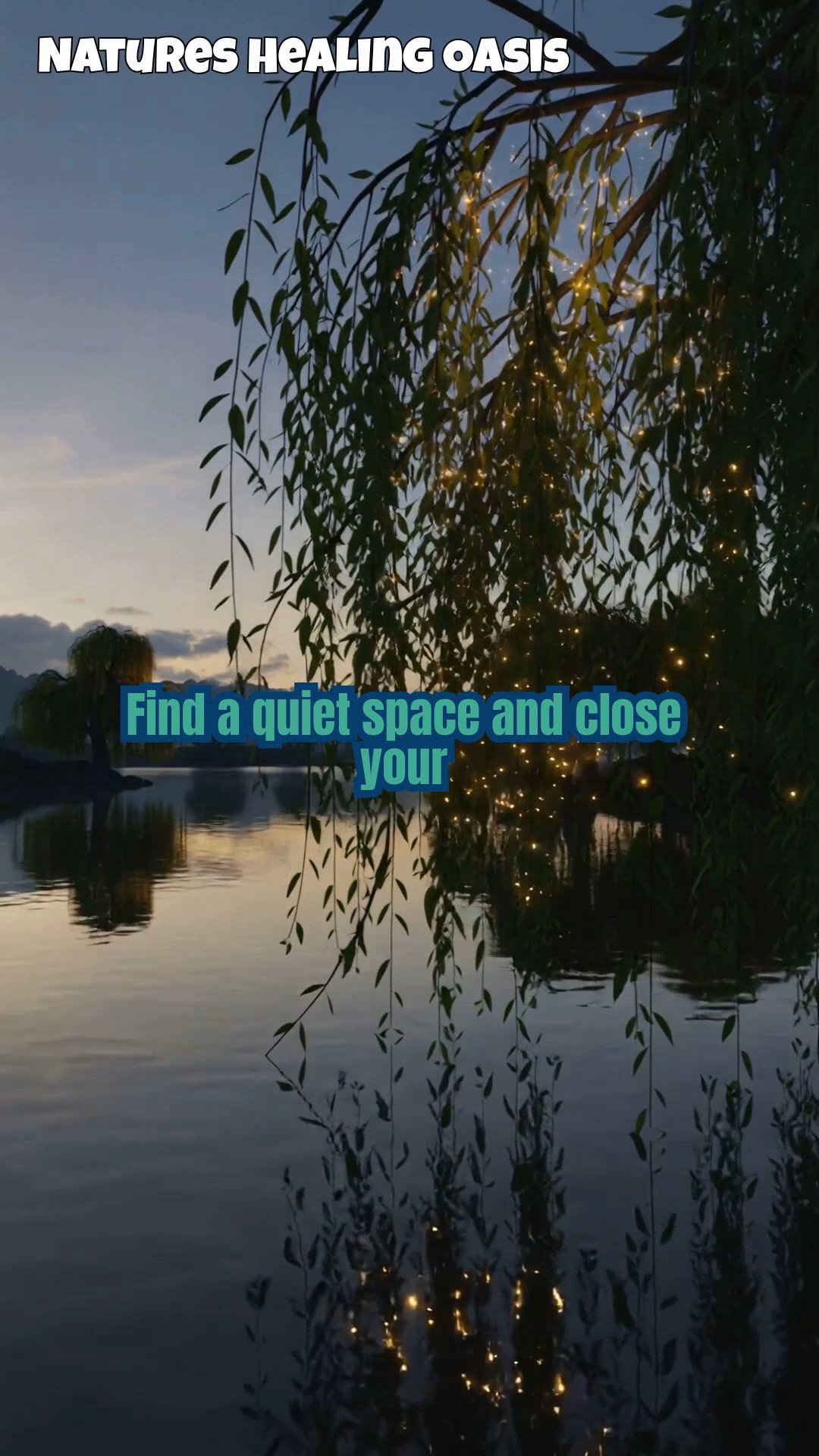 Releasing Emotional Tension: Guided Willow Branch Visualization