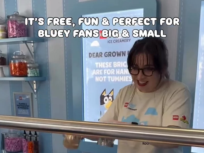 Bluey x Lego Pop Up