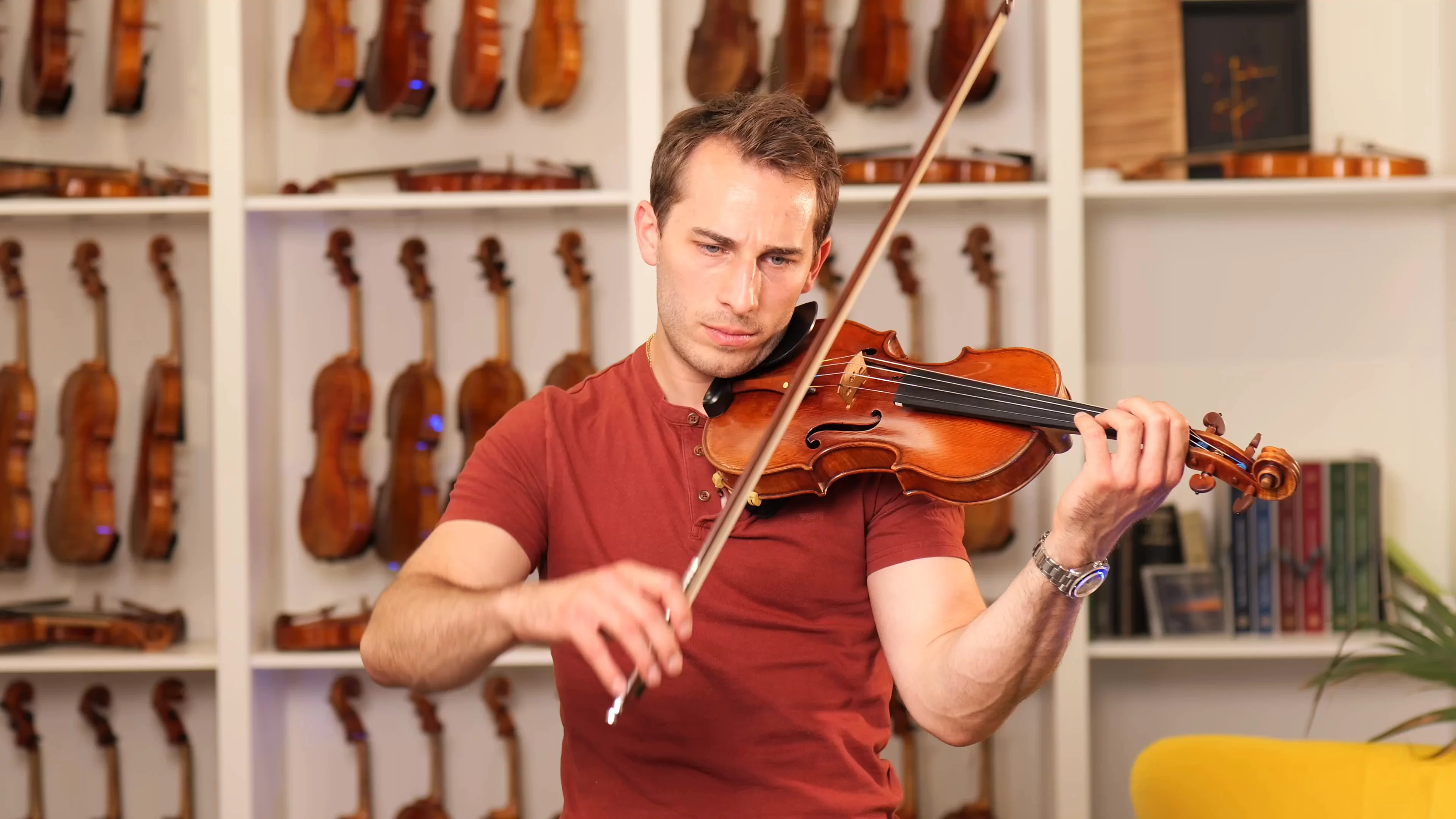Watch instrument recording