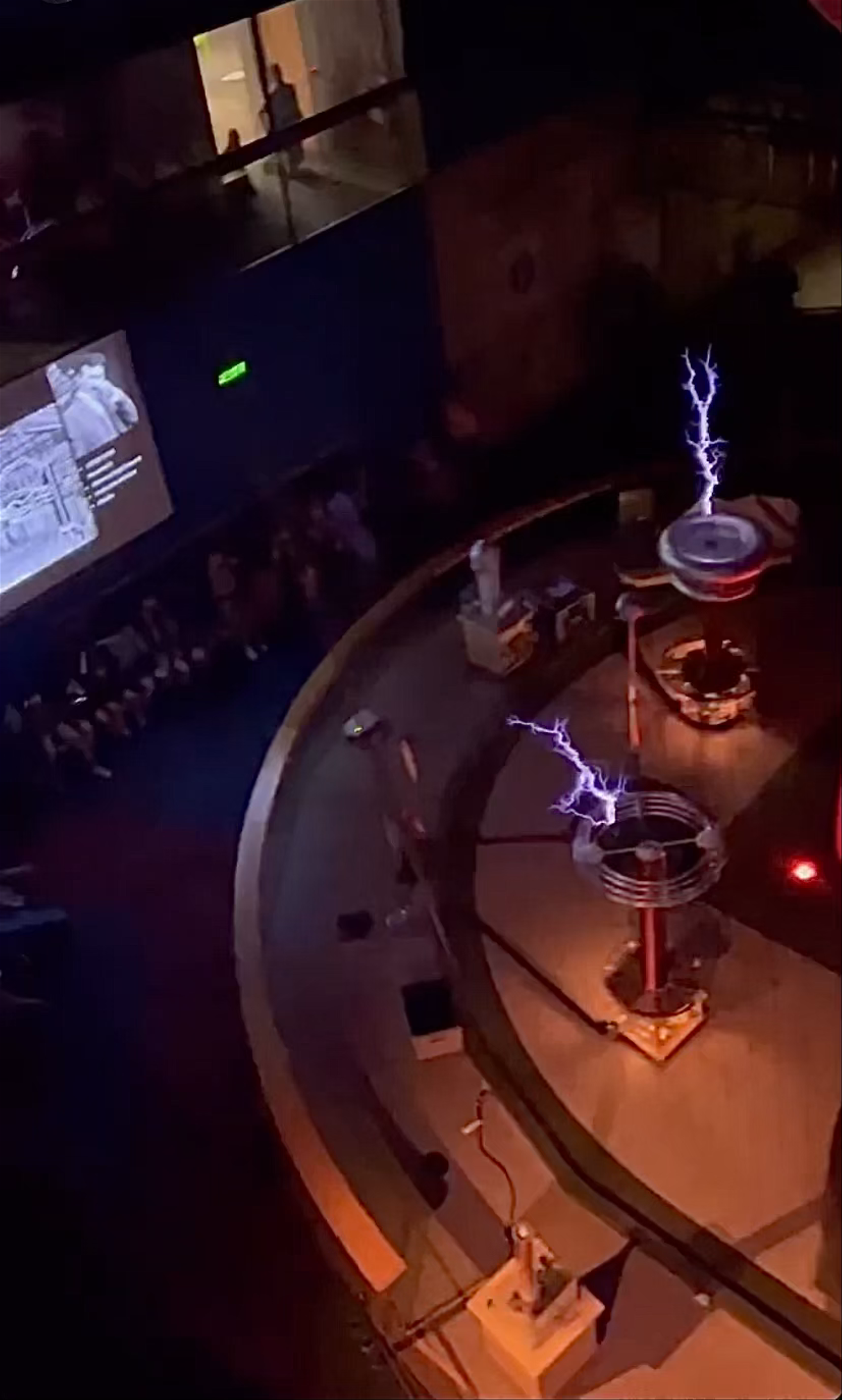 Electrifying Tesla Coil Demo at Museum of Science Boston
