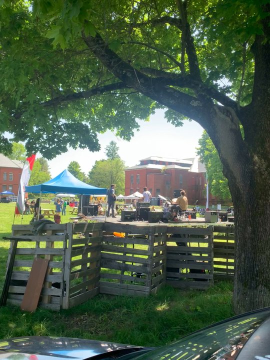Bellforge Arts Center - watching a band "backstage" - Performing Arts Near Me - Medfield, Massachusetts