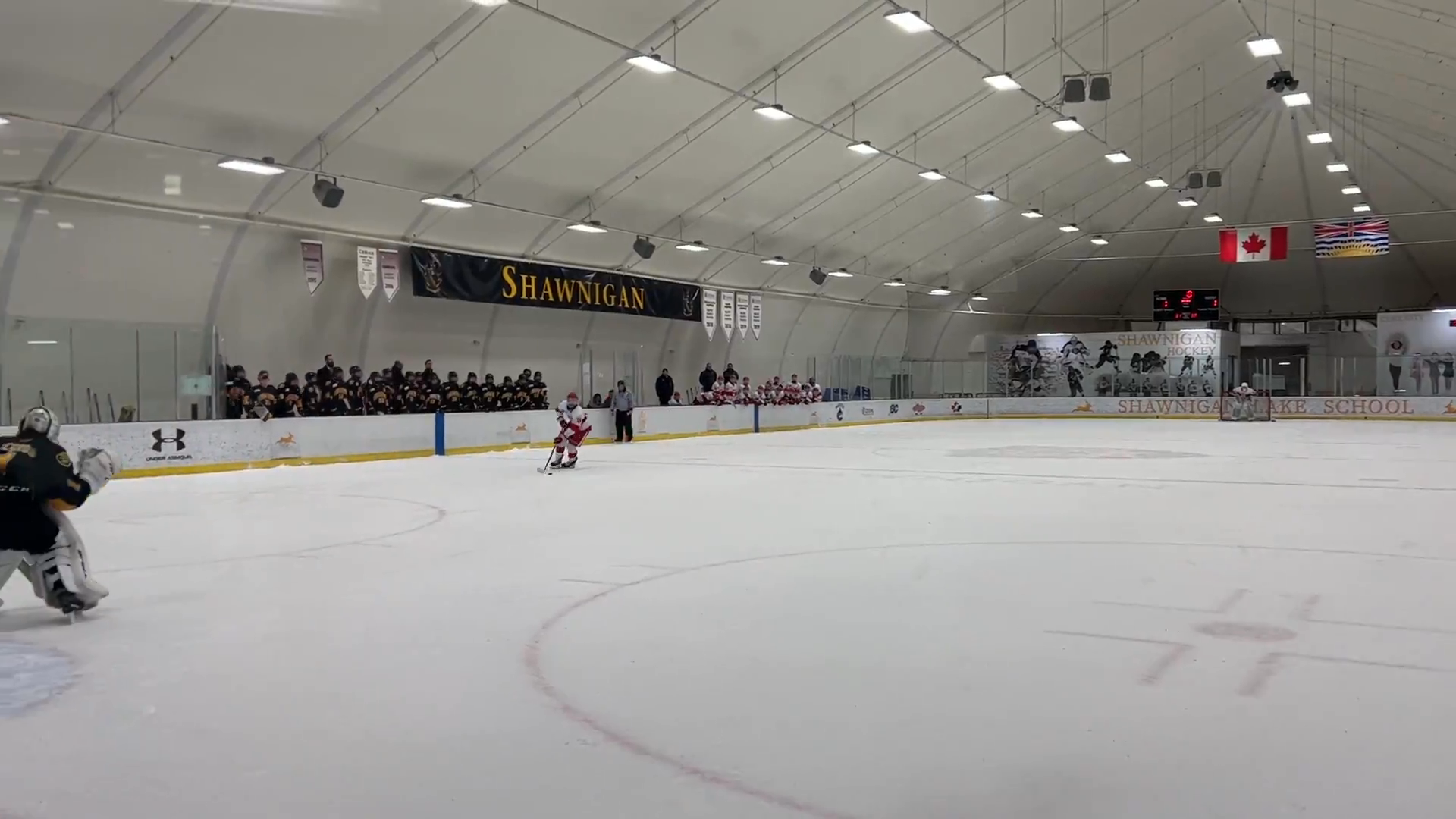 Simon Ward Clinches Shootout Victory for Saints Over Shawnigan!