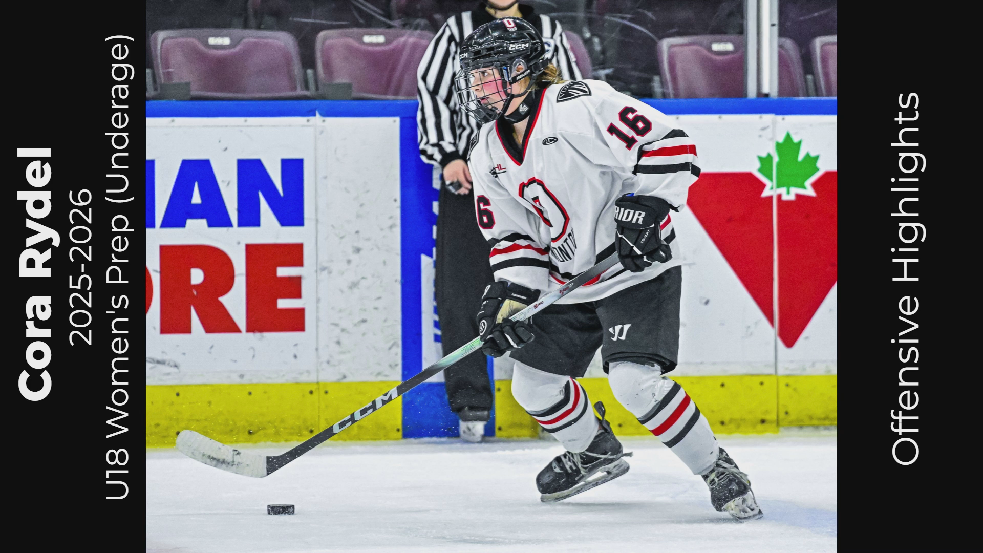 Cora Rydel's Offensive Highlights | OHA Edmonton U18 Prep