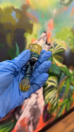 Preview pic of Midnight Glass - Chillum (Yellow/Blue/Black)