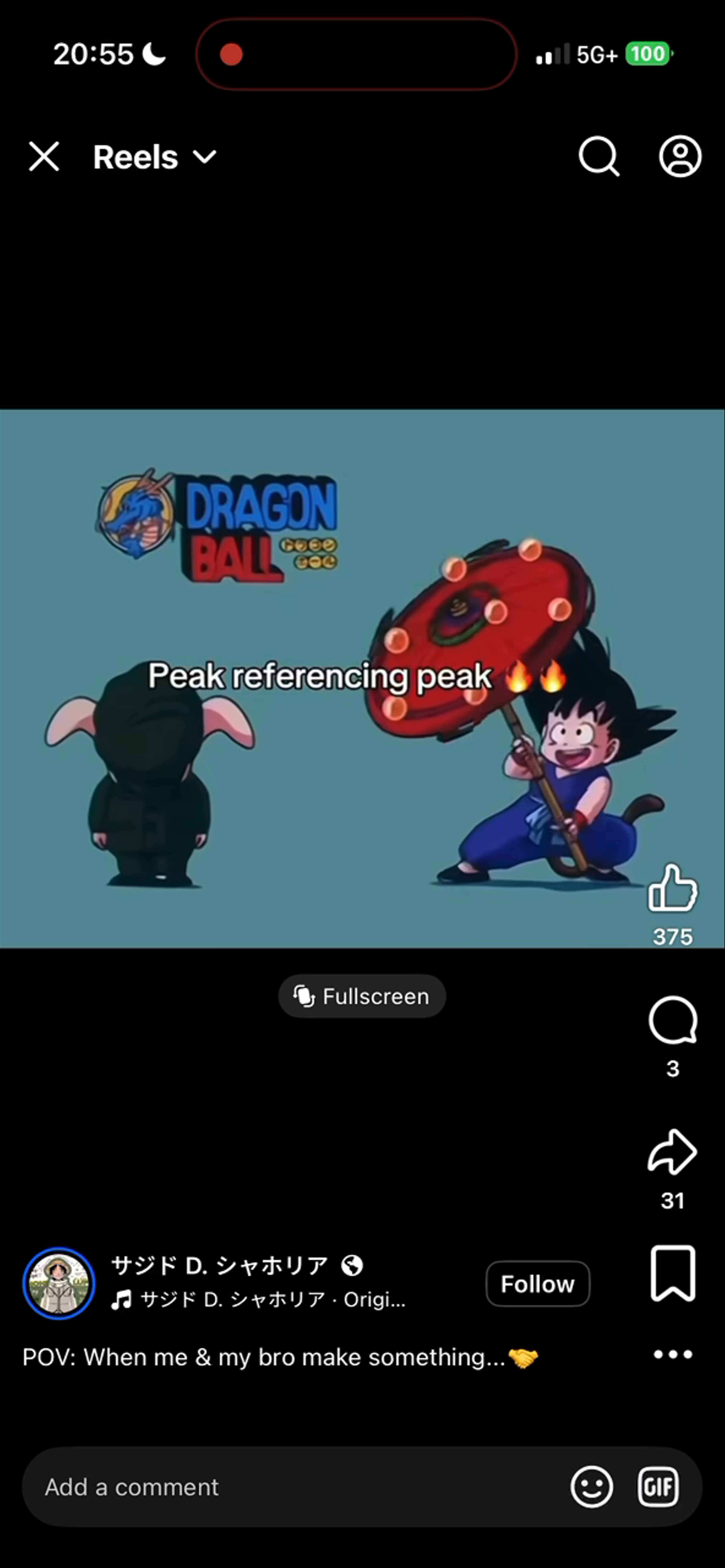 Thumbnail for live show