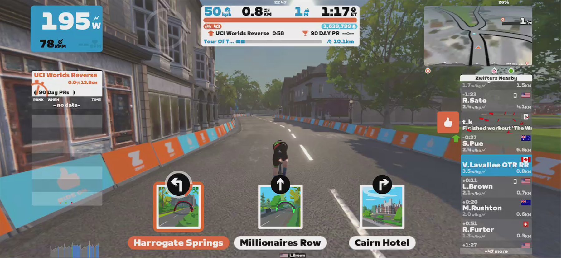 Zwift - Tour Of Tewit Well in Yorkshire