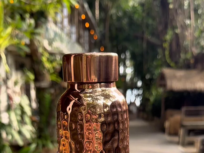 Copper Water Bottle UGC