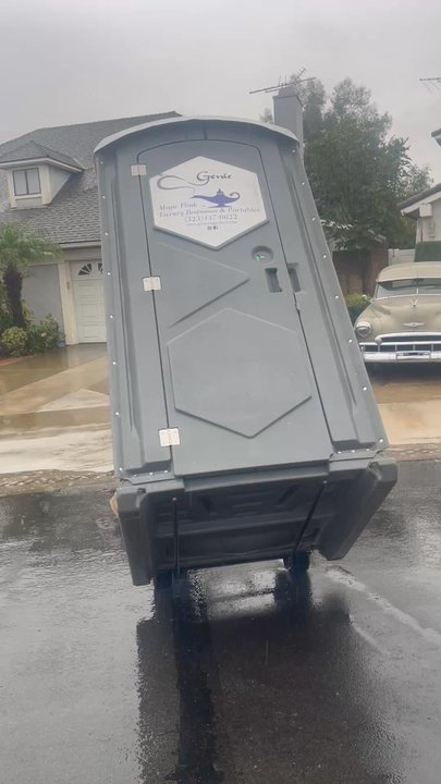 Genie Magic Flush - Portable Toilet Services Near Me - Chino, California