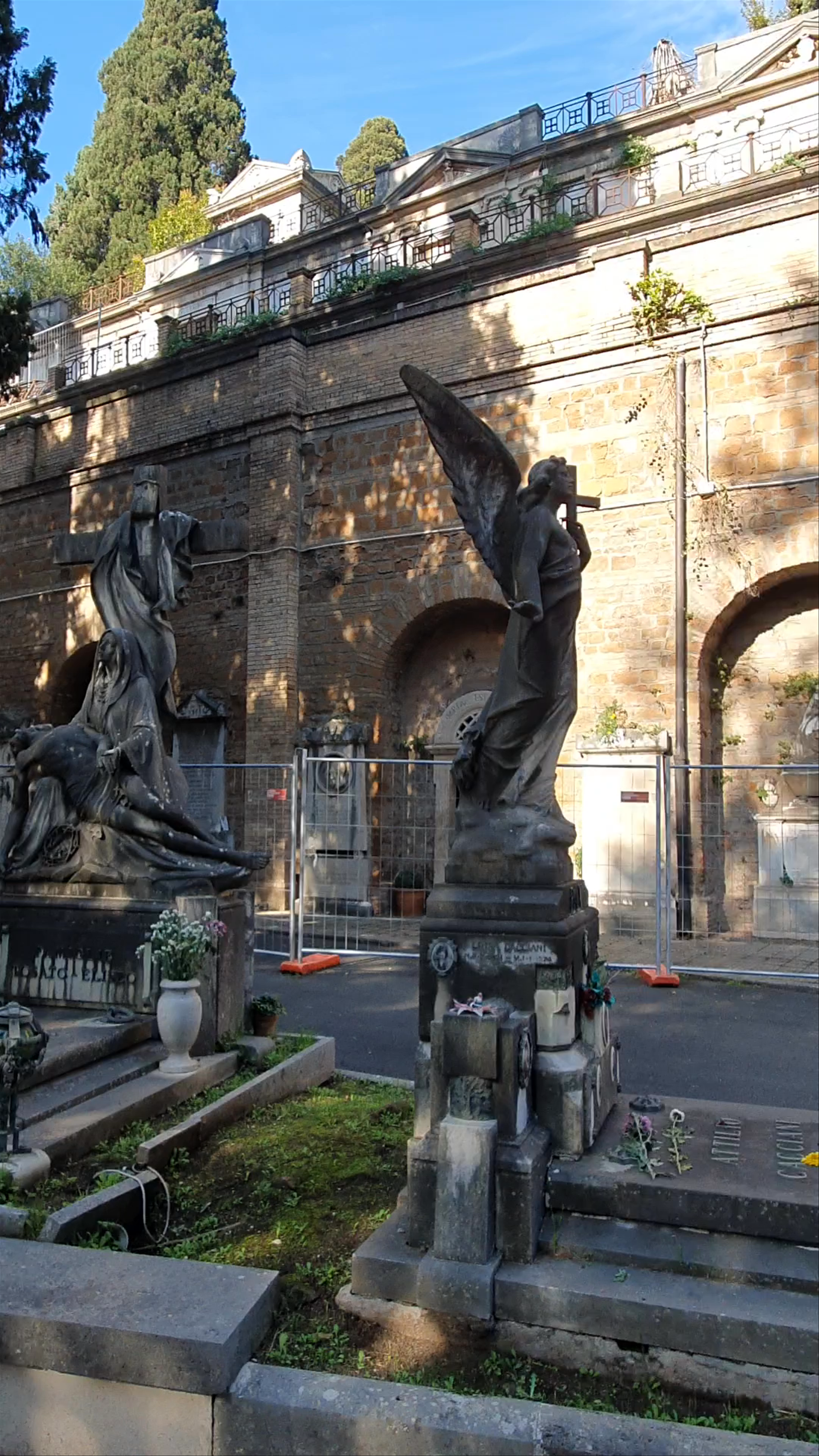 Verano Monumental Cemetery: Reflective Walk through Rome's Historic Necropolis