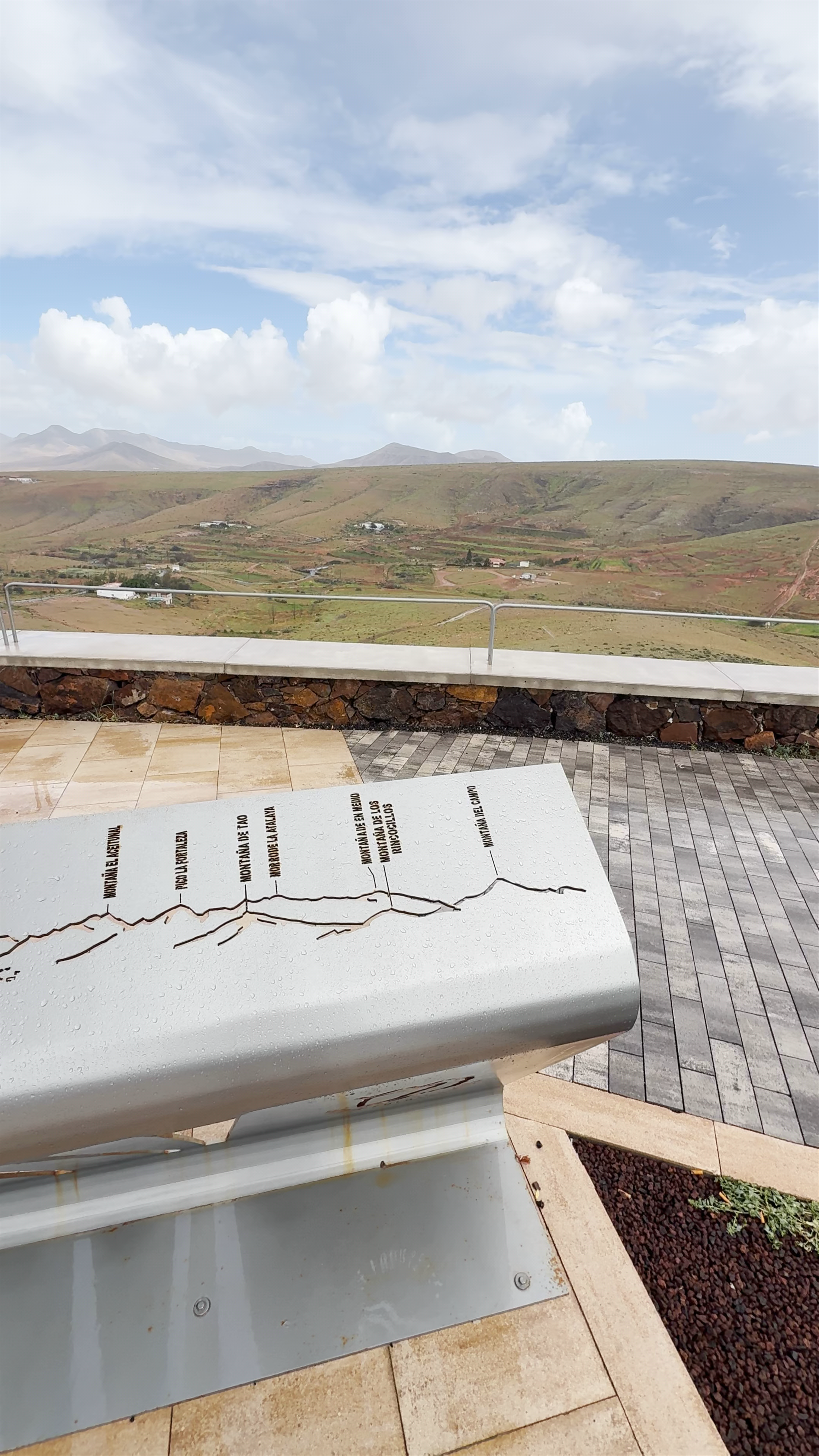 Mirador del valle de Santa Inés