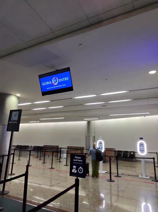 Maynard H. Jackson International Terminal - Using Global Entry photo kiosk upon return to Atlanta in the Maynard H. Jackson International Terminal at Hartsfield ATL airport on 5/15/26. - Airport Terminals Near Me - Atlanta, Georgia