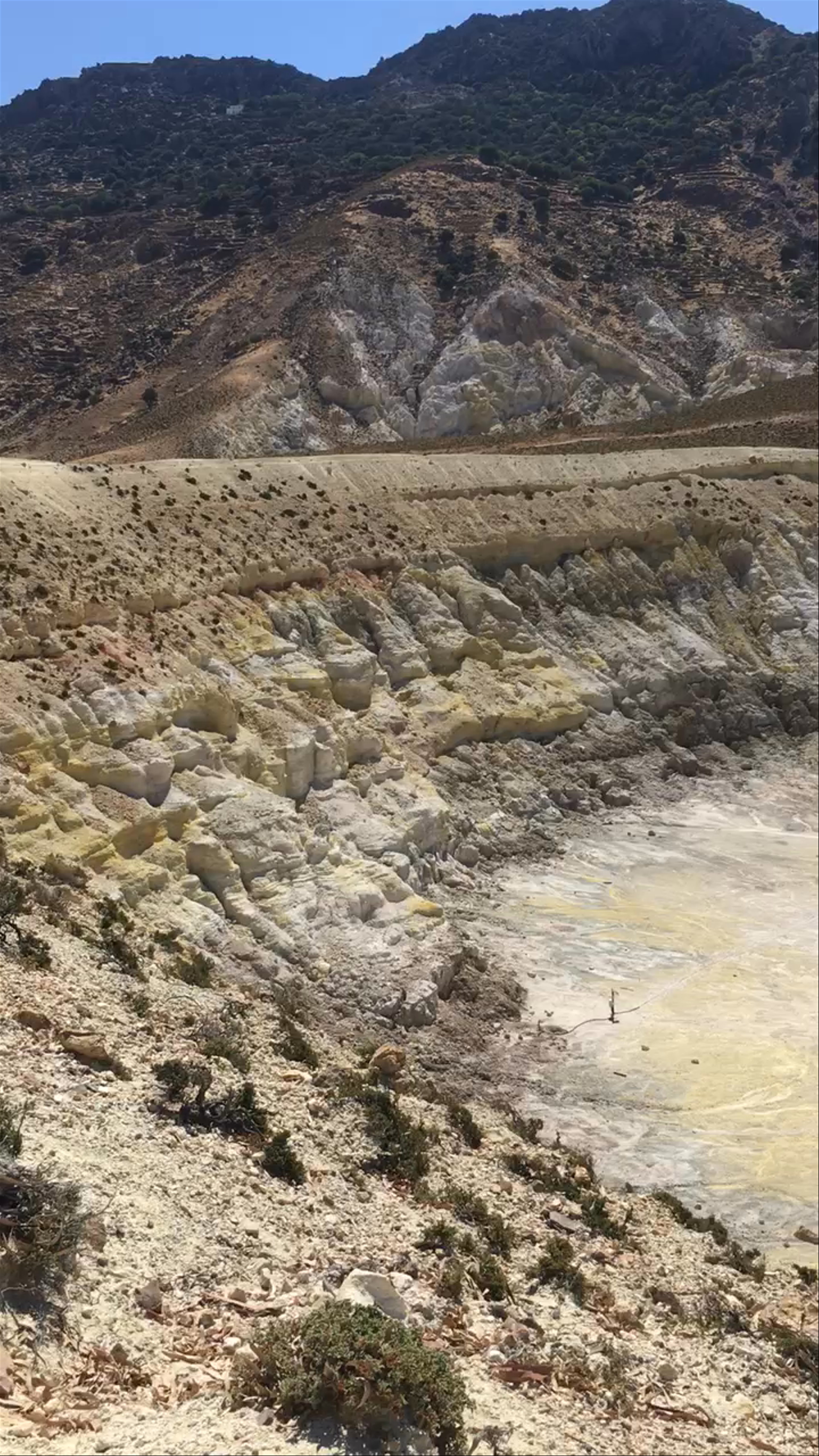 Volcano view from emporios