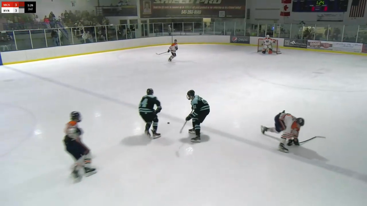 Laurin Mähr's Game-Winning Tie Breaker Goal for Rogue Valley Royals