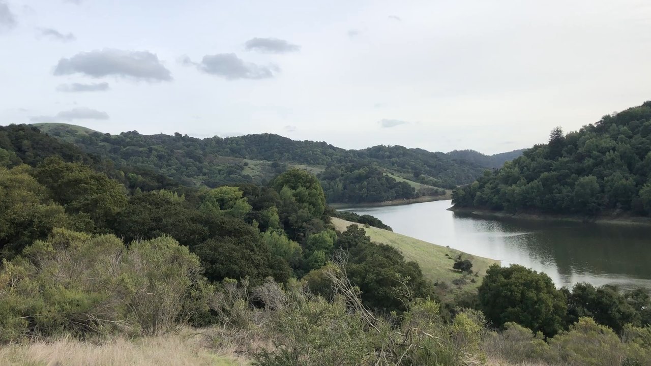 Upper San Leandro Reservoir - San Leandro Water Reservoir! - Hiking Near Me - Moraga, California