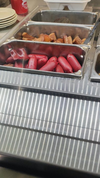 Judy's Restaurant - Shows the food line - Southern Near Me - Fairburn, Georgia