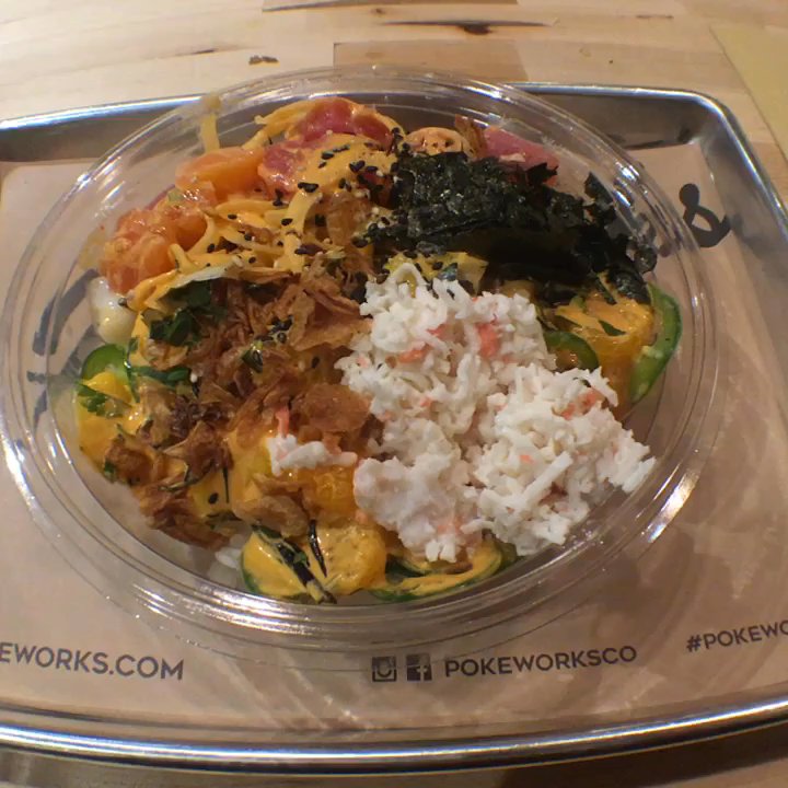 Pokeworks - Customized bowl - Poke Near Me - Somerville, Massachusetts