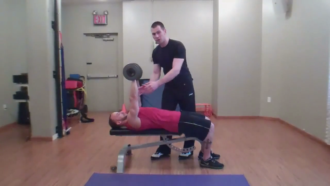 Dumbbell Chest Press and Progressions