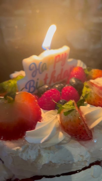 Diamondback Grill - The waiter kept my cake refrigerated while we ate our main courses and then brought out my cake and lit my candle! - American Near Me - Winston Salem, North Carolina