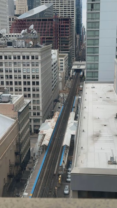 Virgin Hotels Chicago - view from my hotel room - Hotels Near Me - Chicago, Illinois