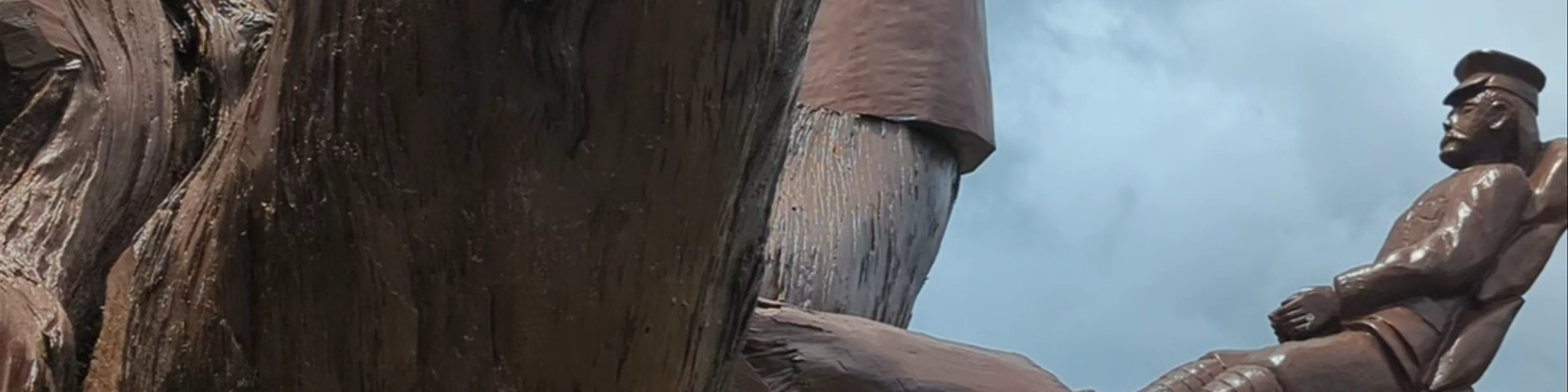 LEGERWOOD CARVED MEMORIAL TREES