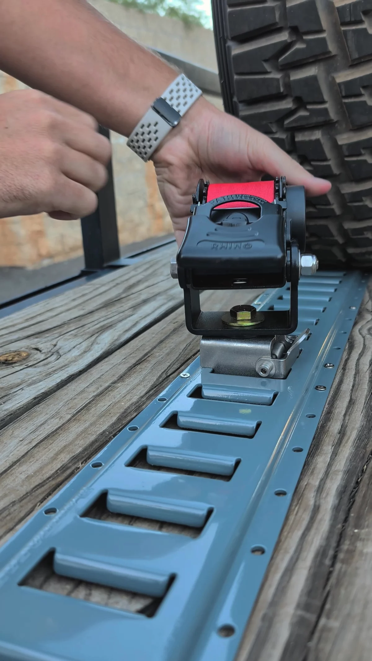 Ultimate Retractable Ratchet Straps® Installation - E-Track