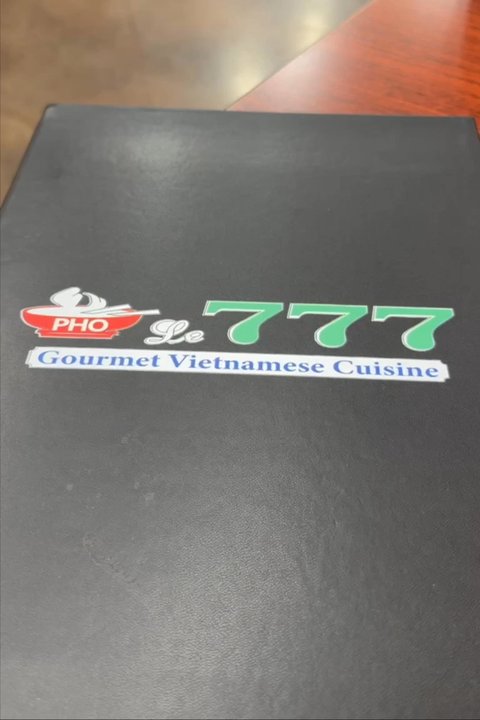 Pho Le 777 - Light-Up Menu (pages 1&2 of 4) - Vietnamese Near Me - Clovis, California
