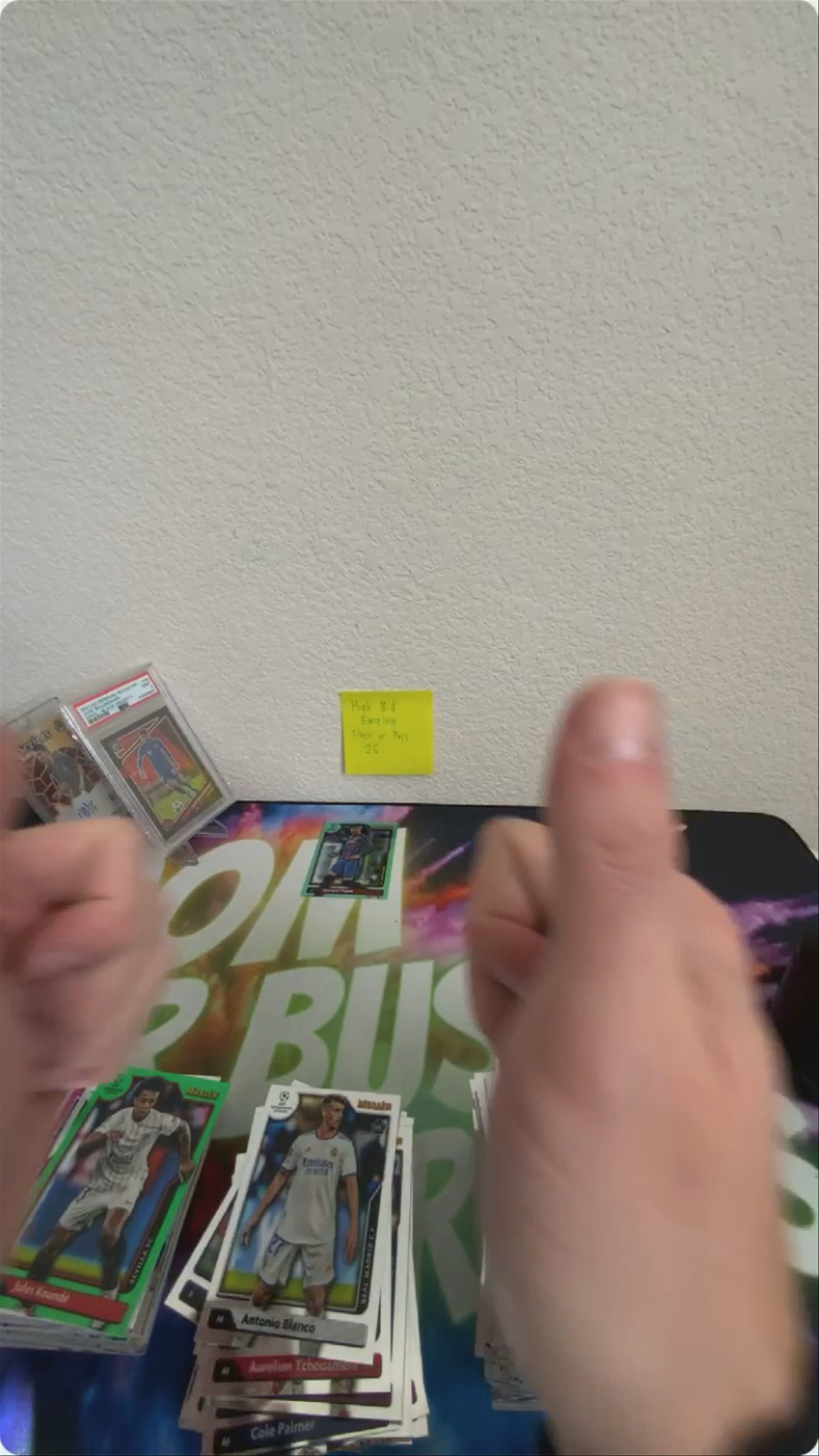 Thumbs up for breaks! 