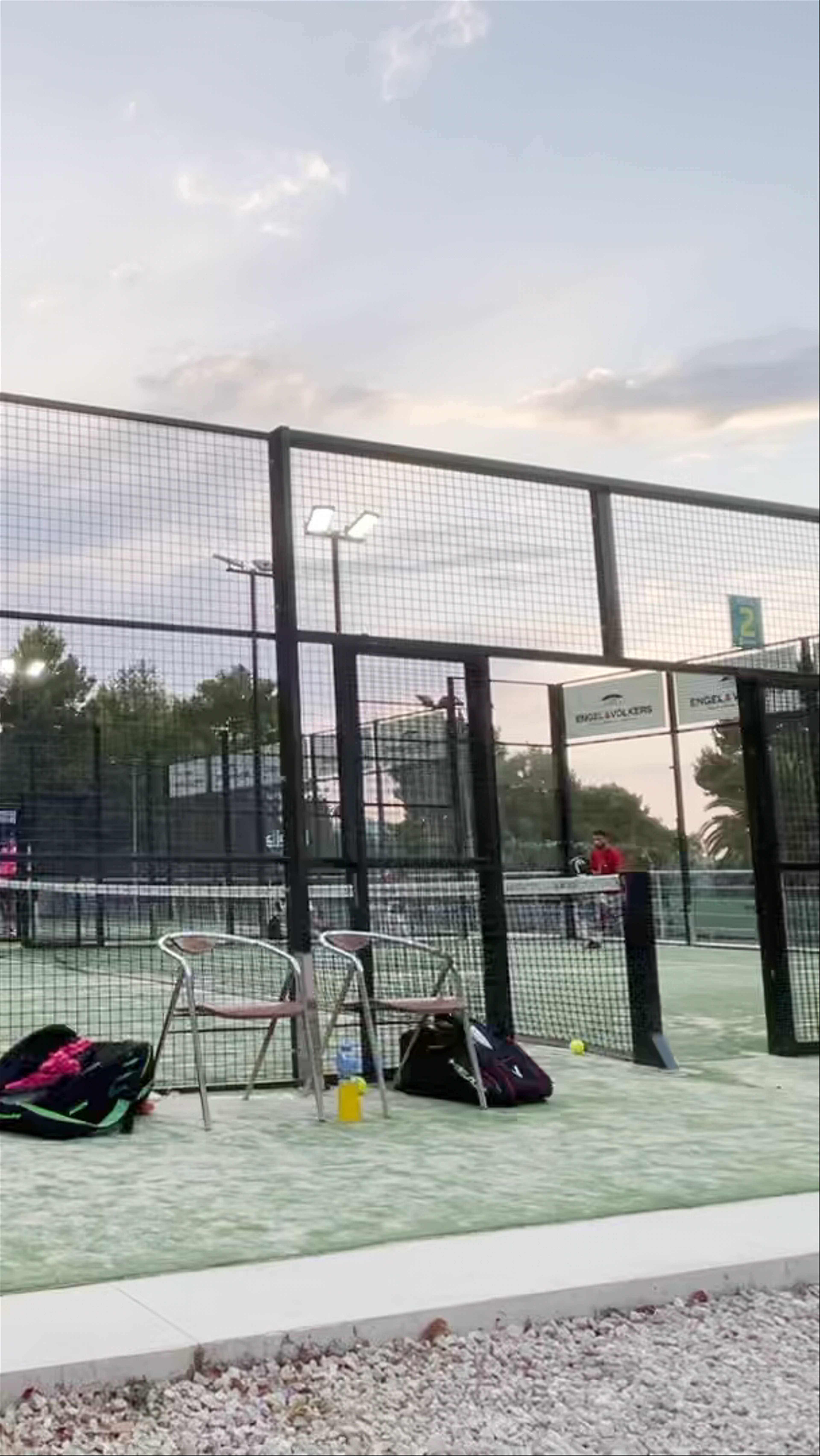 Evening Paddle Tennis Session at La Sella Tennis y Padel in Pedreguer