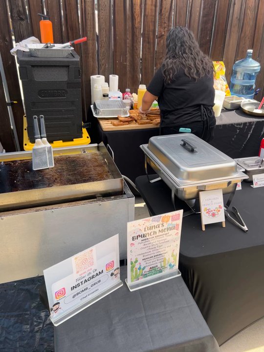 Bomb Grub - This was the spread that they provided and everything was amazing. Even the salsa! - Caterers Near Me