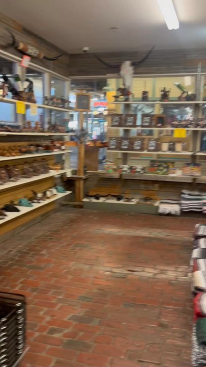 Stockyard Station Trading Post - Inside view - Gift Shops Near Me - Fort Worth, Texas