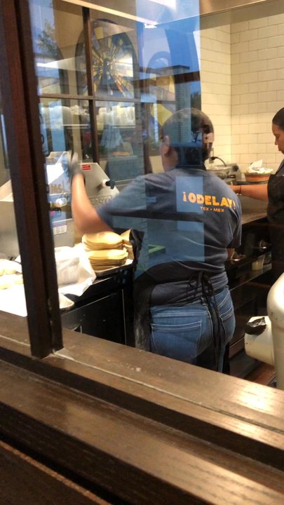 Odelay Tex Mex - Making fresh tortillas - Mexican Near Me - Dallas, Texas