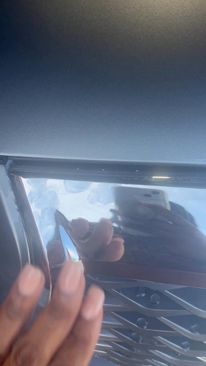 Cannon Collision Center - The grill not installed properly which is causing it to move. - Body Shops Near Me - Memphis, Tennessee