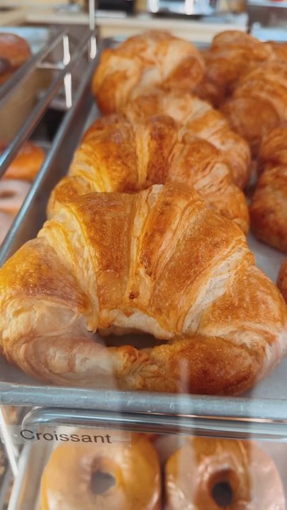 Manley Donuts - Their croissants look and taste amazing, especially their ham and cheese croissants. They just added breakfast sandwiches too. - Donuts Near Me - San Jose, California