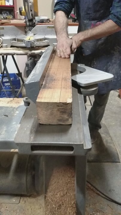 Citizen Carpentry - Cleaning up the boards salvaged from a south city home for a new life as a workbench. - Carpenters Near Me