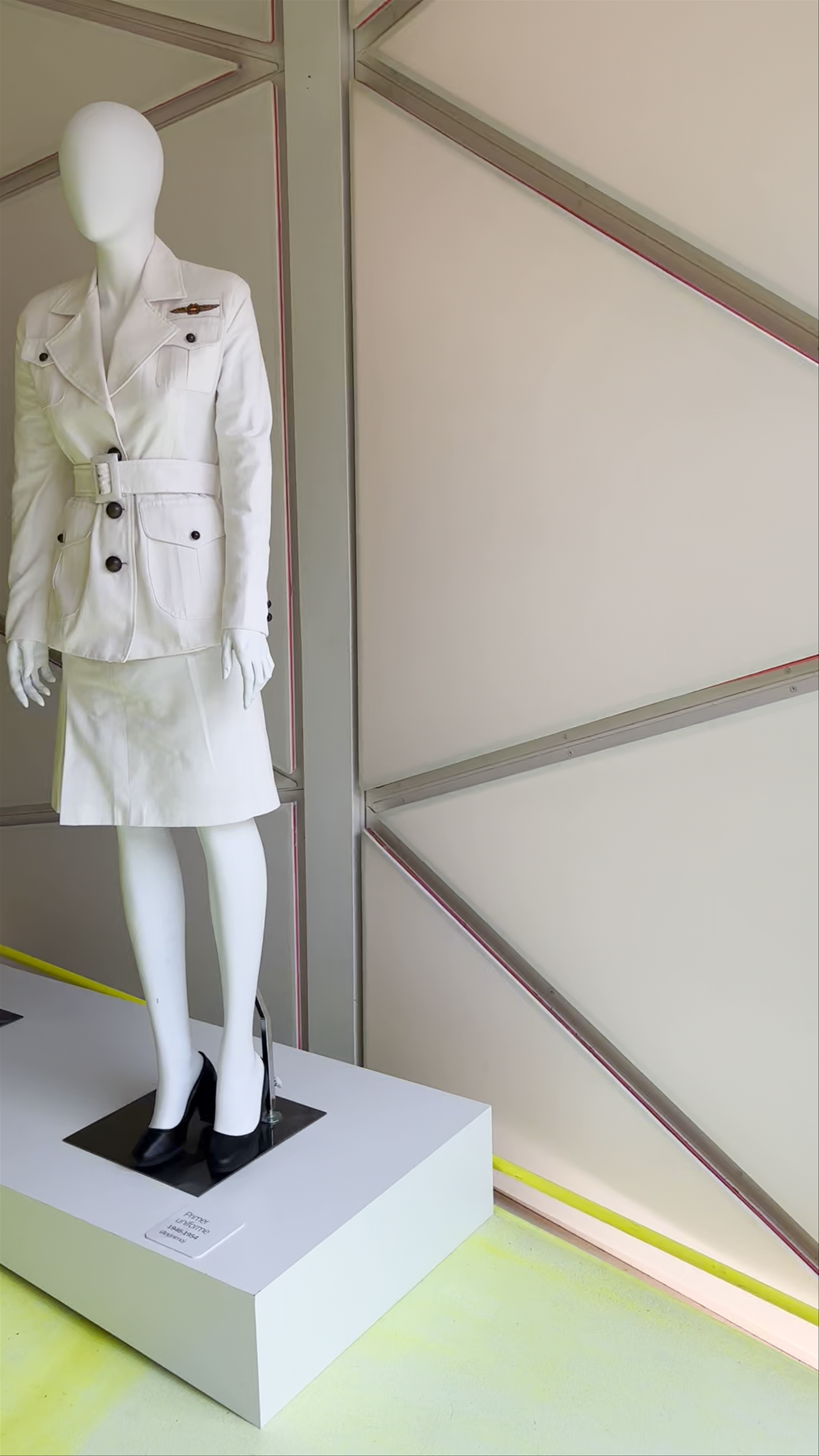 Vintage Female Uniforms Exhibition at Espacio Iberia, Madrid