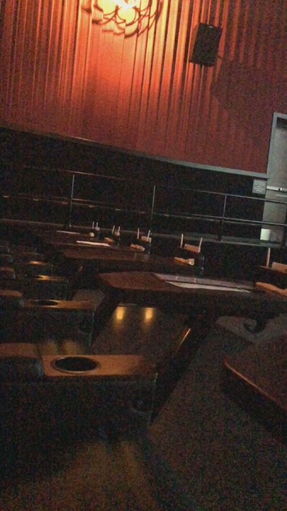 Alamo Drafthouse Cinema LaCenterra - Interior of movie theater - Dinner Theater Near Me - Katy, Texas