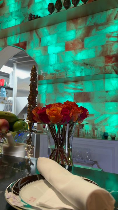 Casa Madre - Himalayan salt wall - Cocktail Bars Near Me - Tucson, Arizona
