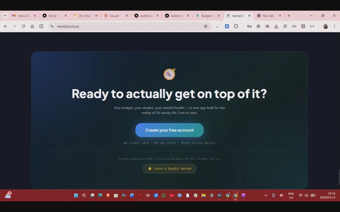 VarsityOS — AI Student Super-App image 1