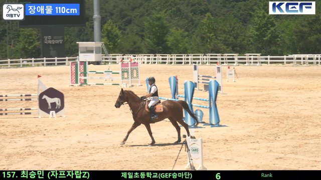 최승민 (자프자랍Z) — 제42회 대통령기 전국승마대회 (장애물) · 장애물 110cm