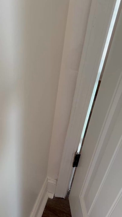 JGW Renovations - The wall behind the door that I'm sure he didn't think that I would see. - General Contractors Near Me - Canton, Georgia