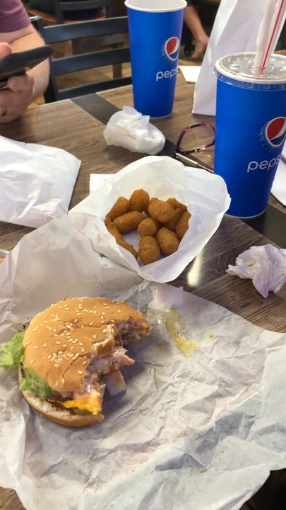 JD's Drive-In - Not a bad price 1.27 for s regular hamburger. - Burgers Near Me - Appleton, Wisconsin