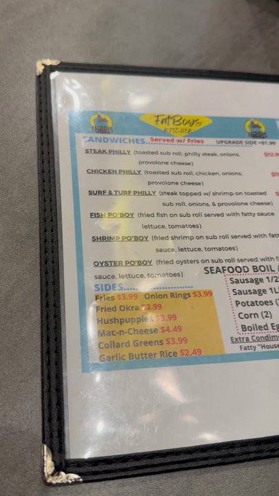 FatBoys Kitchen - Menu - Food Trucks Near Me - Raleigh, North Carolina