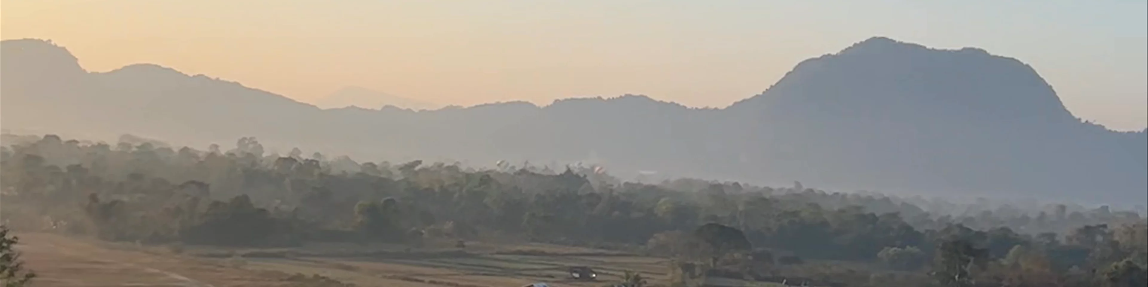 Above Laos Ballooning
