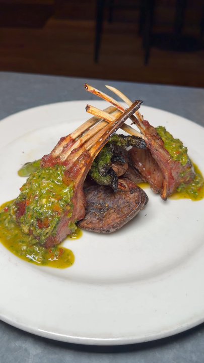 Mt. Washington Tavern - Juicy grilled rack of lamb - American Near Me - Baltimore, Maryland