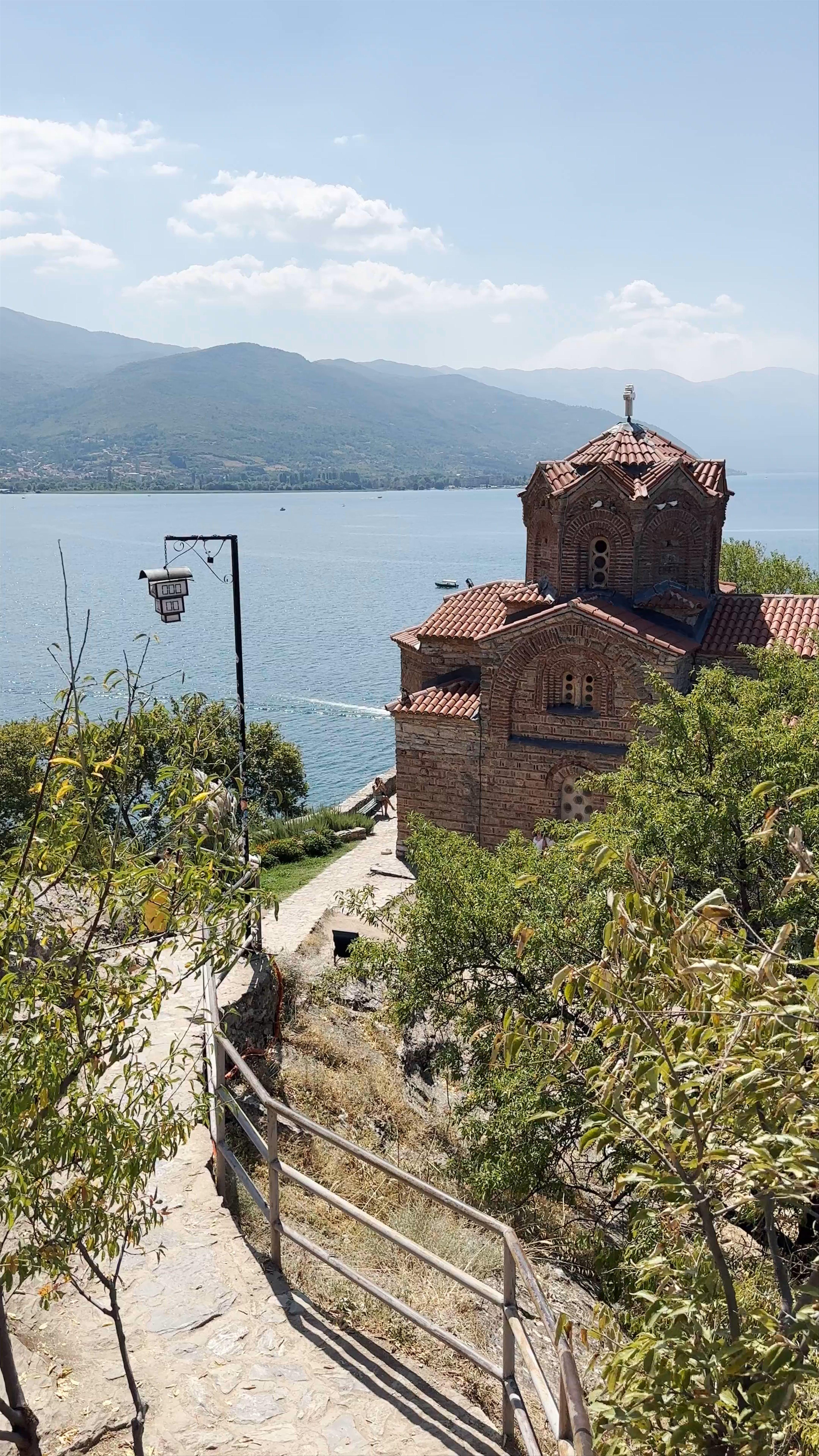 St. John the Theologian Church Overlooking Lake Ohrid
