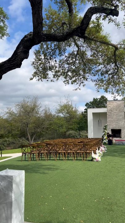 Cana Talent Services - Setting up the ceremony area. 200 chairs to unload and set them up perfectly! - Photo Booth Rentals Near Me