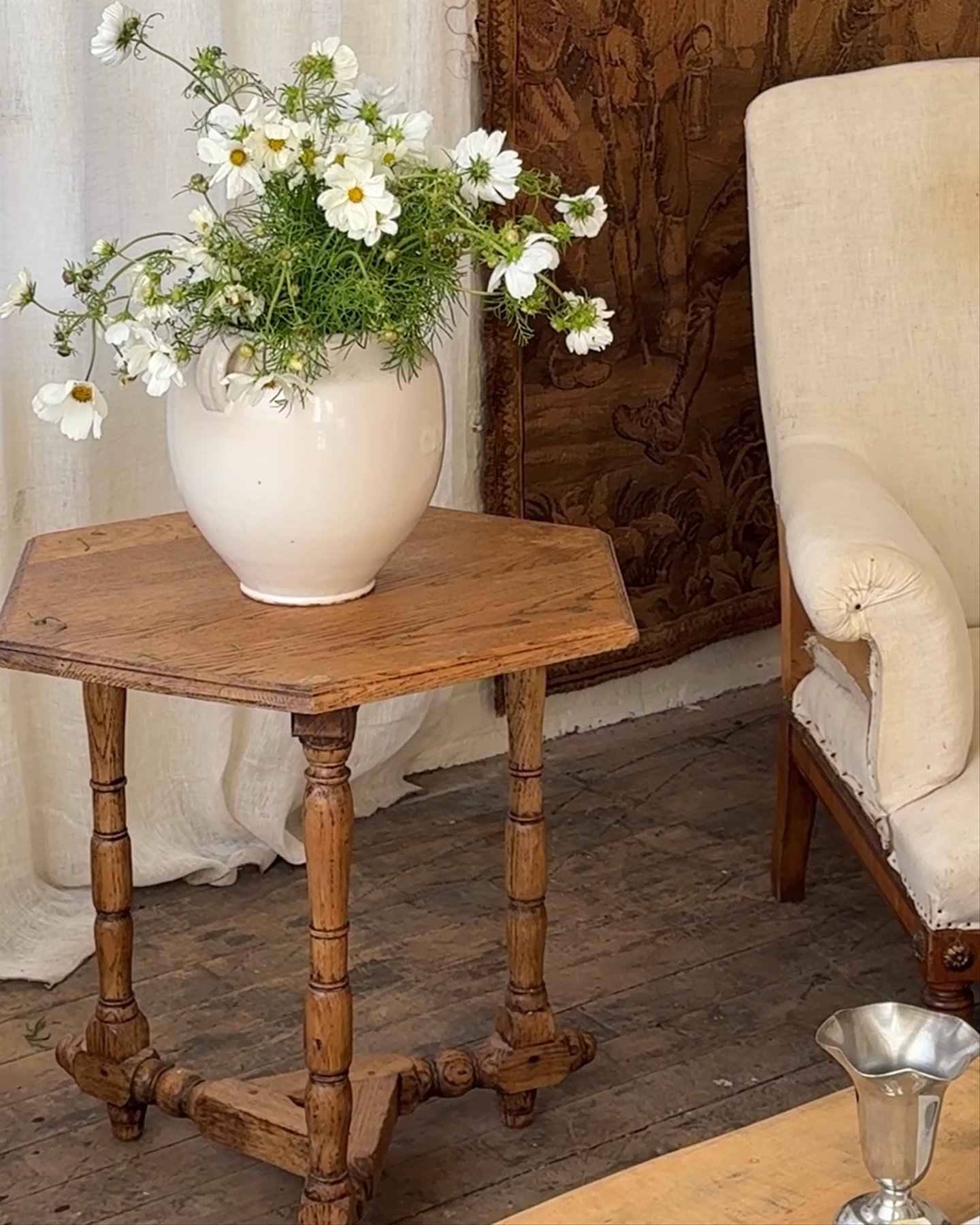 Oak Side Table